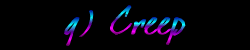 9) Creep