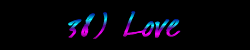 38) Love